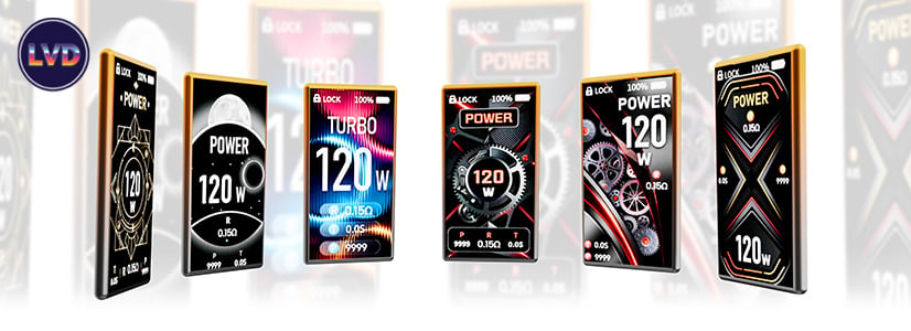 Ecran du Kit Centaurus M120S Lost Vape